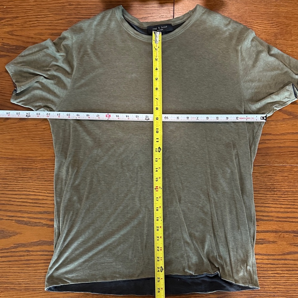 Rag & Bone Olive Short Sleeve Tee